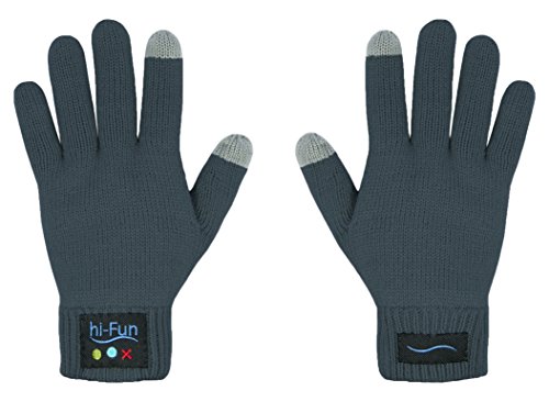 Midland Hi-Call - Guantes táctiles para hombre, gris