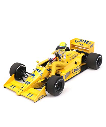 Minichamps 540871811 Lotus Honda 99T-Ayrton Senna Montando en el Coche de Satoru Nakajima Minichamps 540871811 Lotus Honda 99T-Ayrton Senna Montando en el Coche de Satoru Nakajima