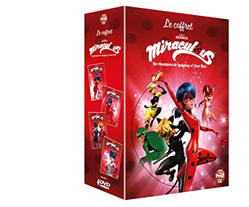 Miraculous, les aventures de LadyBug et Chat Noir - Volumes 12 à 15 [Francia] [DVD]
