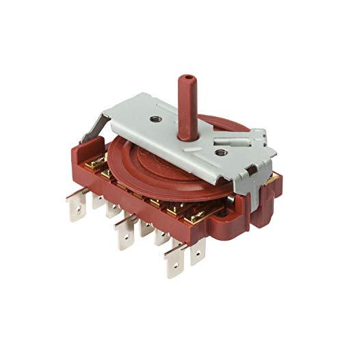 MIRTUX Selector de Horno eléctrico y Placa de Cocina Teka de 8 Posiciones sin termostato. Código del Recambio: 995444128