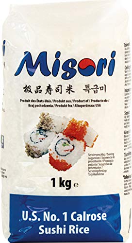 Misori Arroz Para Sushi, Calrose 1000 g Misori Arroz Para Sushi, Calrose 1000 g