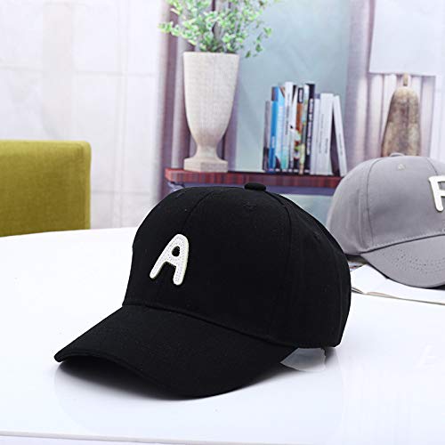mlpnko Letra Gorra de béisbol Dura Gorro para niños Nuevo Gorro para bebé Visera para bebé Negro 50-52cm Adecuado para 2-6 años mlpnko Letra Gorra de béisbol Dura Gorro para niños Nuevo Gorro para bebé Visera para bebé Negro 50-52cm Adecuado para 2-6 años
