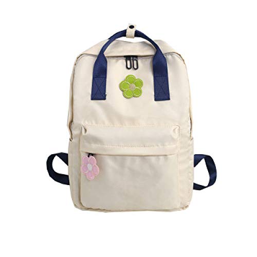 Mochilas Escolares Japonesas Harajuku Mochila Femenina De Niña De Sentido Antiguo Versión Coreana De Las Pequeñas Flores Frescas Mochila De Estudiante Salvaje 5 26 * 11 * 35 Cm