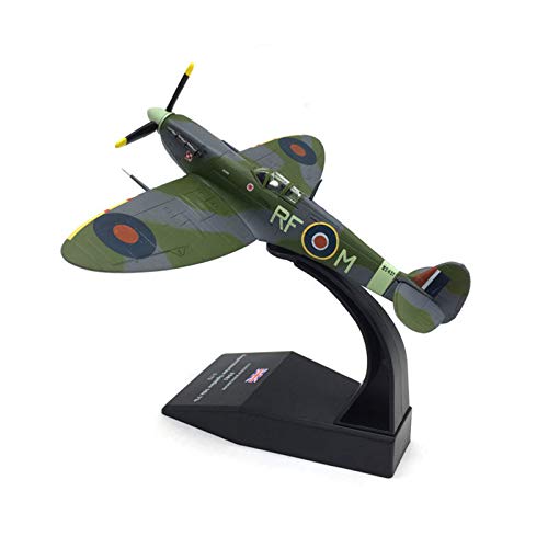 Modelo de avión Diecast, Regalo de cumpleaños, Juguetes para niños, 1:72 Mundial DE LA Guerra Mundial Supermarine Spitfire MK VB1941 Modelo de Combate de Spitfire British Air Force Spitfire
