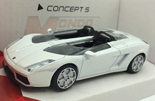 Mondo Motors Coche de Juguete Lamborghini Escala 1:43 (Blanco)