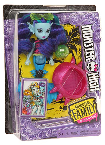 Monster High FCV67 Monster Family Ebbie Bluedoll
