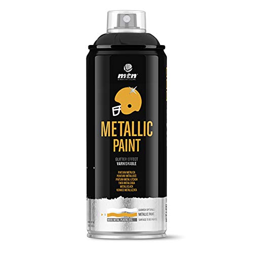 Montana Colors MTN PRO Metalizado Negro R-9011, Spray, Negro, 400 ml Montana Colors MTN PRO Metalizado Negro R-9011, Spray, Negro, 400 ml