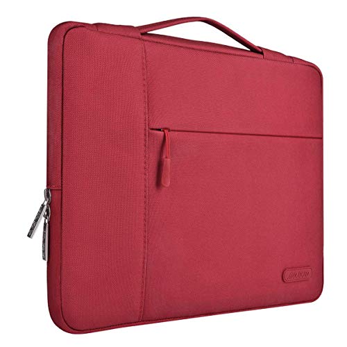 MOSISO Funda Blanda Compatible con 13-13,3 Pulgadas MacBook Air/MacBook Pro Retina/Ordenador Portátil, Poliéster Maletín Protectora Multifuncional Bolso, Rojo MOSISO Funda Blanda Compatible con 13-13,3 Pulgadas MacBook Air/MacBook Pro Retina/Ordenador Portátil, Poliéster Maletín Protectora Multifuncional Bolso, Rojo