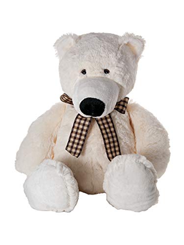 Mousehouse Gifts Oso Polar de Peluche Stuffed Animal Polar Bear Plush Toy de 36 cm para el bebé o los niños