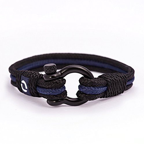 Mover Bracelets Pulsera De Cuerda Extremadamente Duradera Exclusiva para Hombres con Acero Inoxidable Y Cierre Negro Accesorio Tipo Brazalete con Estilo Hecho A Mano con A Prueba De Agua Mover Bracelets Pulsera De Cuerda Extremadamente Duradera Exclusiva para Hombres con Acero Inoxidable Y Cierre Negro Accesorio Tipo Brazalete con Estilo Hecho A Mano con A Prueba De Agua