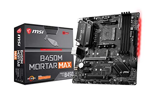 MSI B450M Mortar MAX - Placa Base Arsenal Gaming