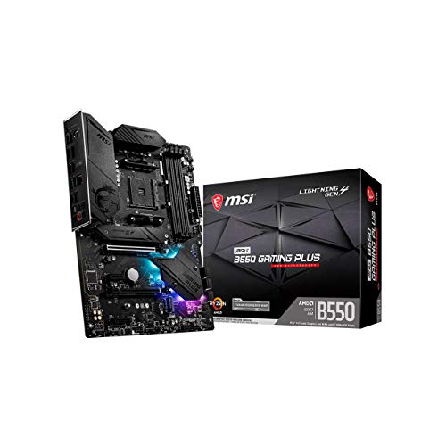 MSI MPG B550 GAMING EDGE WIFI - Placa Base Performance Gaming (AMD AM4 DDR4 M.2 USB 3.2 Gen 2 HDMI ATX), AMD Ryzen 5000 Series processors