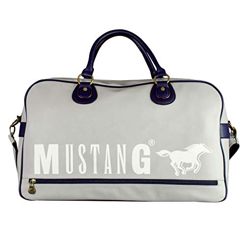 MUSTANG Dayton Justin Travelbag Shz - Bolso de Mano para Hombre, Color Gris, Talla 20x32x53 cm (B x H x T) MUSTANG Dayton Justin Travelbag Shz - Bolso de Mano para Hombre, Color Gris, Talla 20x32x53 cm (B x H x T)