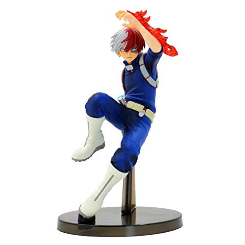 My Hero Academia Deku/Bakugou Katsuki/Todoroki Shoto Figura de Acción Modelo de Escena de Lucha de Personaje de Anime Japonés Juguete Muñeco Adorno para Decoración Colección Regalo