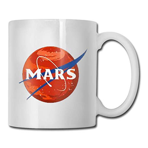 N\A Occupy Mars Starman Spacex Durable. Taza de café con Leche Personalizada Regalos de Taza de té T Regalos del día de la Madre, Regalos del día del Padre, Regalos de la Abuela y el a