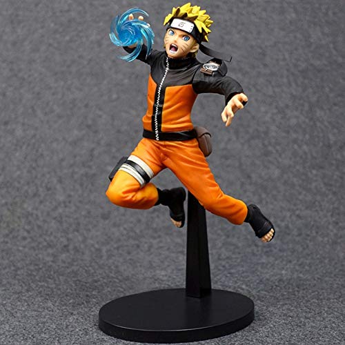 Naruto Shippuden Anime Figura Ros Grandista cifra Uzumaki Naruto Uchiha Sasuke Kakashi Hatake Haruno Sakura Figuras de acción (17cm No Retail Box)