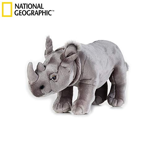 National Geographic - 8004332707219 - Peluche Rinoceronte Mediano 0m+