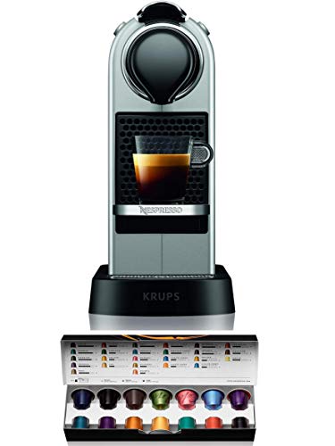 Nespresso XN741B Silver EU, Acero Inoxidable, Citiz Gris