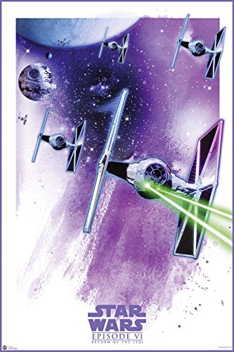 Nifty Póster Star Wars Episode Vi: Return of The Jedi - Tie Fighter (61cm x 91,5cm) + 1 póster Sorpresa de Regalo