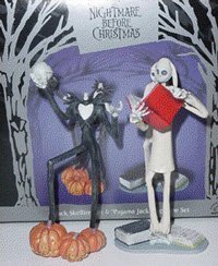 Nightmare Before Christmas Jack Skellington 2 Figure Set by Applause