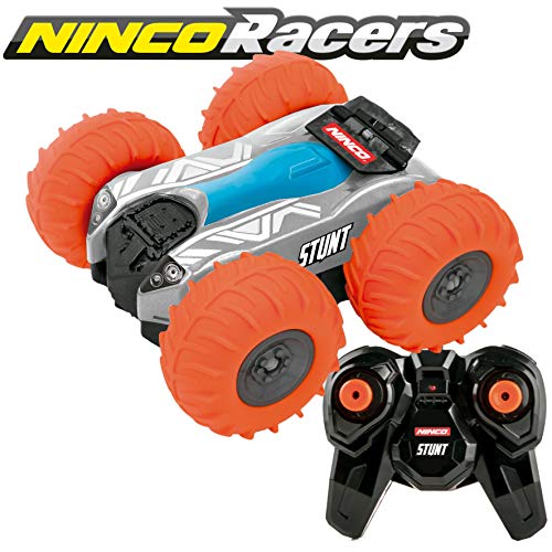 Ninco NincoRacers Stunt Orange. Coche teledirigido reversible y acrobático. 27/40M hz (NH93134) Color naranja. Medidas: 13 cm x 12,5 cm x 8 cm (NH93130)
