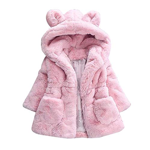 Niños Bebé Invierno Abrigos niñas Lana Chaqueta con Capucha cálido Gruesa Capa Abrigo Ropa Bebé por Venmo