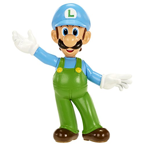 Nintendo - Figura Ice Luigi, 6 cm