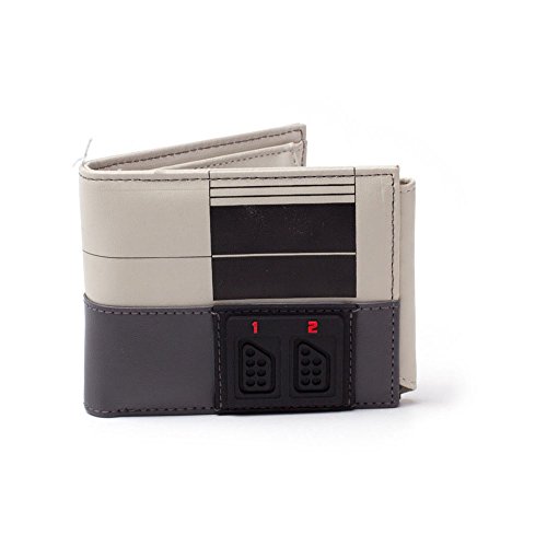 Nintendo NINTENDO NES Console Bi-Fold Wallet, Multi-Colour (MW270709NTN) Monedero, 16 cm, Gris (Grey) Nintendo NINTENDO NES Console Bi-Fold Wallet, Multi-Colour (MW270709NTN) Monedero, 16 cm, Gris (Grey)