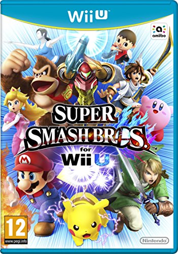 Nintendo Super Smash Bros, Wii U Básico Wii U Inglés, Francés vídeo - Juego (Wii U, Wii U, Acción / Lucha, Modo multijugador, E10 + (Everyone 10 +))