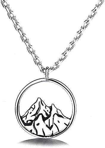 niuziyanfa Co.,ltd Collar Vintage Bohemio Collar Collar n Collares Pendientes para Mujer Simple Snow Mountain Collar Senderismo Escalada Regalo Collar Colgante Cadena para Mujeres Hombres niuziyanfa Co.,ltd Collar Vintage Bohemio Collar Collar n Collares Pendientes para Mujer Simple Snow Mountain Collar Senderismo Escalada Regalo Collar Colgante Cadena para Mujeres Hombres