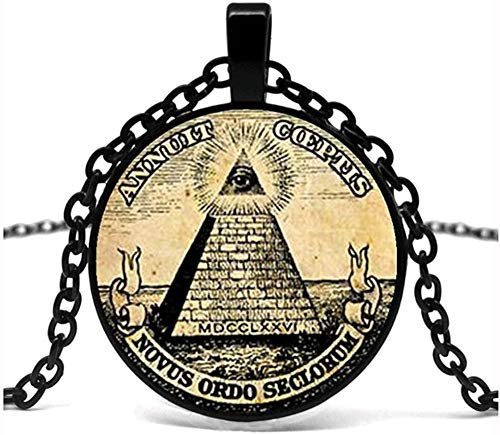 niuziyanfa Co.,ltd Steampunk Retro masónico Hanukkah impresión Antigua ilustración Cartel Colgante de Vidrio Collar joyería niuziyanfa Co.,ltd Steampunk Retro masónico Hanukkah impresión Antigua ilustración Cartel Colgante de Vidrio Collar joyería