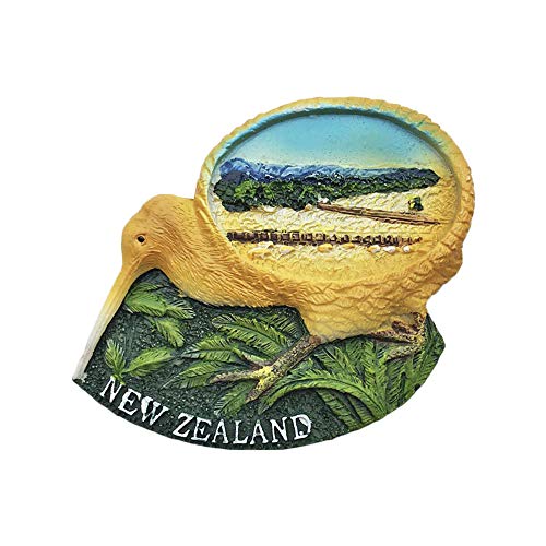 Nueva Zelanda 3D Kiwi Refrigerador Imán Recuerdos turísticos Pegatinas, Decoración para el hogar y la Cocina Imán de Nevera Newzealand de China