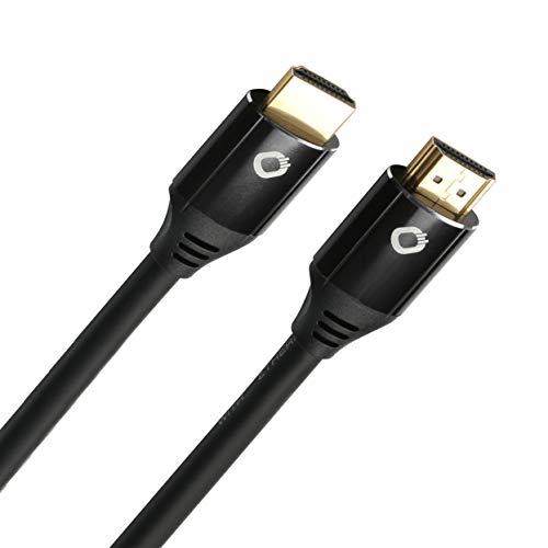 OEHLBACH Black Magic Classic - Cable HDMI de Alta Velocidad (4K, UltraHD, 50/60 Hz, UHD, 2160p, 21:9 Cinema, HDR10+, 3D, 18 Gbit/s, OFC, 1,5 m), Color Negro