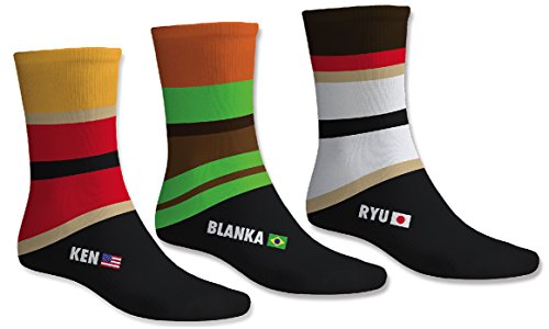 Official Street Fighter Cotton Socks (3 Pairs)