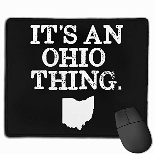 Ohio Home State Alfombrilla para ratón Non-Slip Gaming Mouse Pad Mousepad for Working,Gaming and Other Entertainment