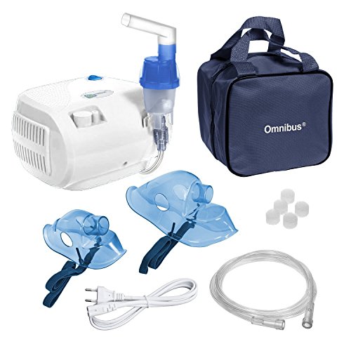 Omnibus BR-CN116B - Nuevo inhalador compresor Inhalador compacto para inhaladores bebe electrico (Blanco) Omnibus BR-CN116B - Nuevo inhalador compresor Inhalador compacto para inhaladores bebe electrico (Blanco)