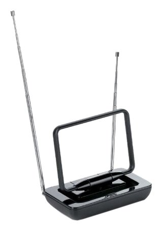 One For All SV9015, Antena de TV para Interior, Recibe TDT en un rango de 5km, Antena HDTV Digital, Incluye Cable Coaxial de Alto Rendimiento, VHF/UHF, negra One For All SV9015, Antena de TV para Interior, Recibe TDT en un rango de 5km, Antena HDTV Digital, Incluye Cable Coaxial de Alto Rendimiento, VHF/UHF, negra