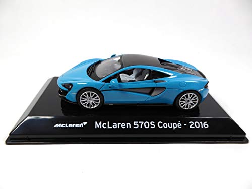 OPO 10 - Coche 1/43 Compatible con McLaren 570S Coupe 2016 (SC23)