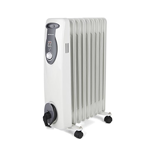 Orbegozo RA 2000 E, Radiador de Aceite, Construcción Modular de 9 Elementos, 2000 W, Blanco Orbegozo RA 2000 E, Radiador de Aceite, Construcción Modular de 9 Elementos, 2000 W, Blanco