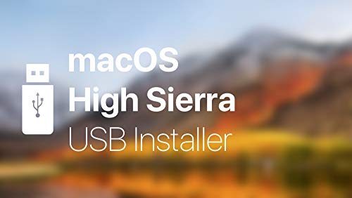 OS X HIGH SIERRA SIERRA 10.13 Bootable USB Installation install repair upgrage for Macbook Pro, Mac Mini, iMac …