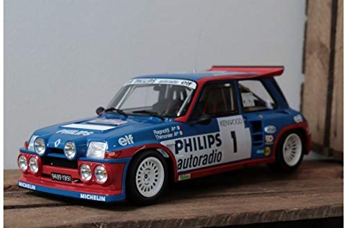 Otto Mobile OTTOMOBILE G038 Renault 5 Maxi Turbo N. Tour DE France 1985 1:12 Die Cast Model Compatible con