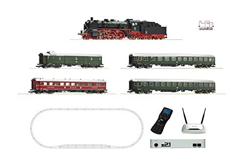 Outletdelocio. ROCO 51313. Circuito Tren iniciacion Digital. Locomotora de Vapor Serie 18.6, DB. Rocoline. Escala HO Outletdelocio. ROCO 51313. Circuito Tren iniciacion Digital. Locomotora de Vapor Serie 18.6, DB. Rocoline. Escala HO