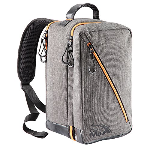 Oxford Stowaway - Mini Mochila de 35x20x20 cm - Equipaje de Cabina Accesorios de Viaje y como Bolsa para Pasar Una Noche Fuera - Bolso de Mano para Debajo del Asiento Delantero