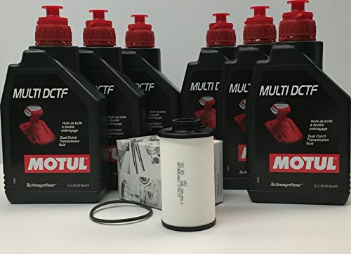PACK aceite cajas DSG MOTUL MULTI DCTF 6 litro (G052182A2) + filtro original 02E305051.