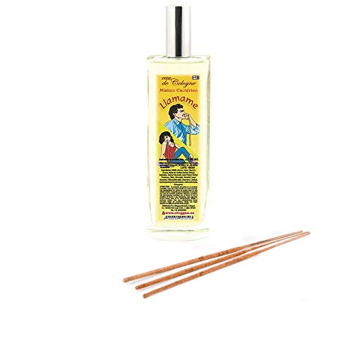 PACK AGUA DE COLONIA LLAMAME 100ML + 3 VARILLAS DE INCIENSO DORAZEN PACK AGUA DE COLONIA LLAMAME 100ML + 3 VARILLAS DE INCIENSO DORAZEN
