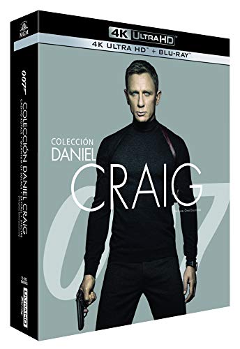 Pack James Bond Daniel Craig - Incluye: Casino Royale + Skyfall + Quantum of Solace + Spectre 4k Uhd [Blu-ray]