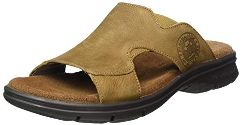 Panama Jack Robin Basics, Sandalias Planas Hombre, Visón, 44 EU