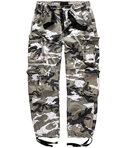 Pantalones de cargo para hombre Surplus Airborne camuflaje 107 cm (XXX-L)