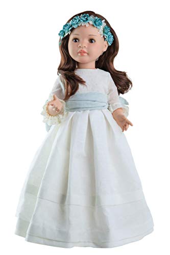 Paola Reina- Comunión - Ropa para muñeca Lidia 60 CM, Multicolor (56519) Paola Reina- Comunión - Ropa para muñeca Lidia 60 CM, Multicolor (56519)