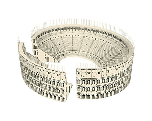 PaperLandmarks Coliseo, Kit De Construcción Modelo de Papel PaperLandmarks Coliseo, Kit De Construcción Modelo de Papel